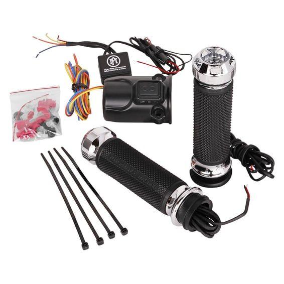 PM, Apex heated grips. Chrome