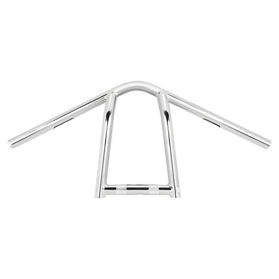 The Jim 1" handlebar 11" high. Chrome
