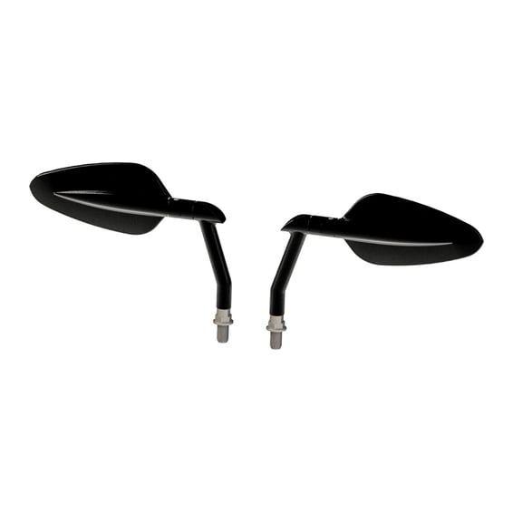 Radar mirror set. Left & Right. Black