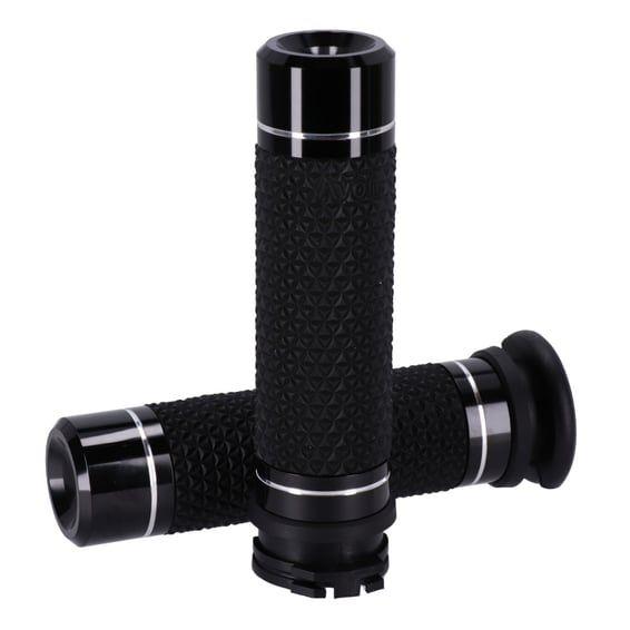 K25 grips push-pull. Black anodized