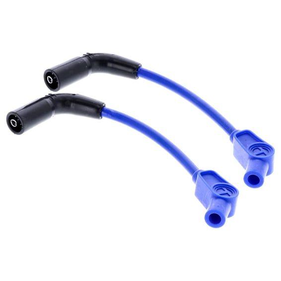 8mm Pro Wire spark plug wire set. Blue