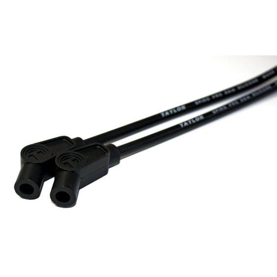 8mm Pro Wire spark plug wire set. Black