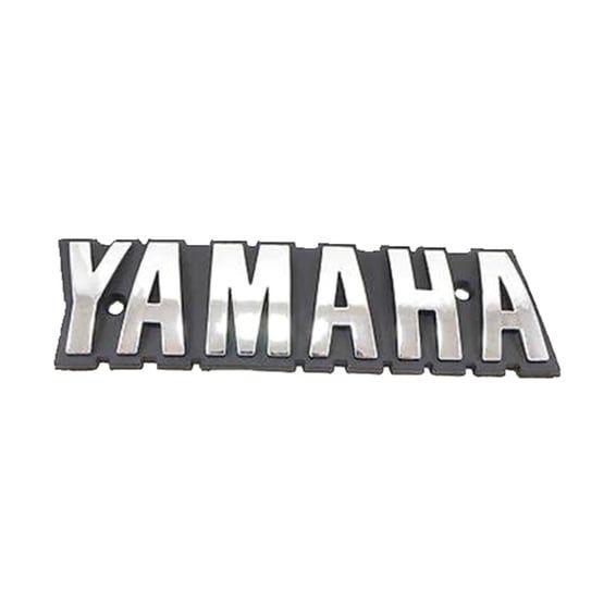 Yamaha fuel tank emblem, silver