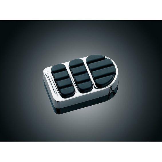 ISO brake pedal pad. Chrome