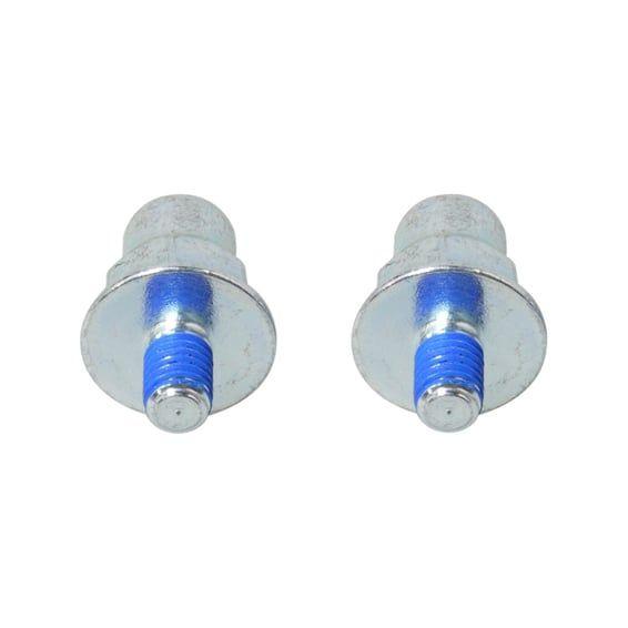 Wear peg, rider foot peg. Zinc