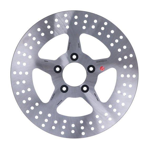 solid brake rotor 11.8", front left & right