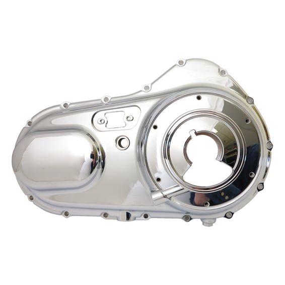 Outer primary cover. Chrome