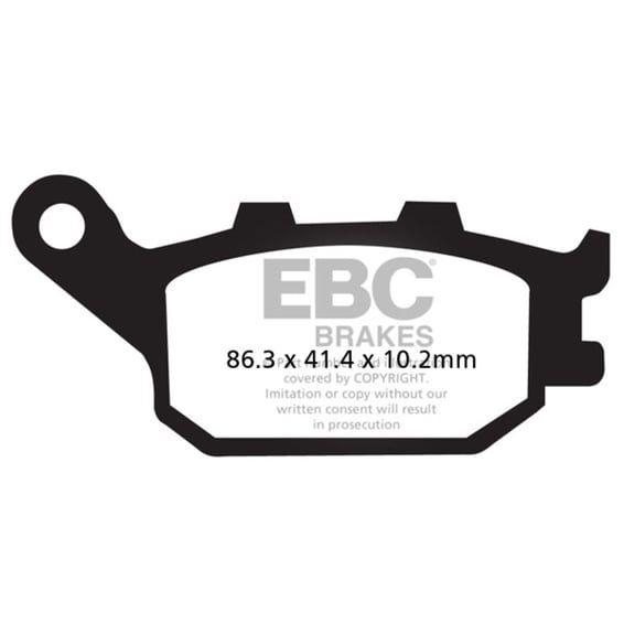 Organic brake pads