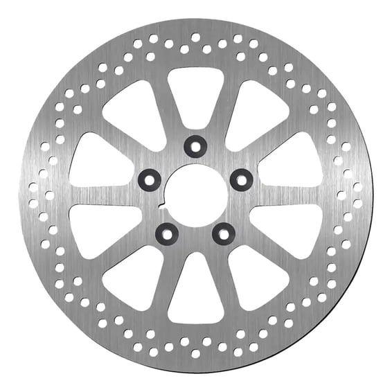 '10-Spoke Rigid' brake rotor 300mm. Front