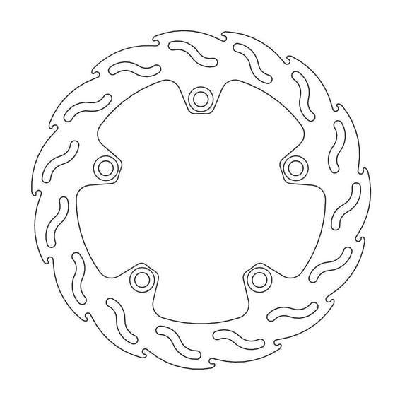 Flame series brake rotor