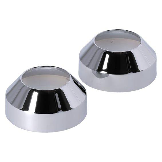 Fork boot covers, chrome