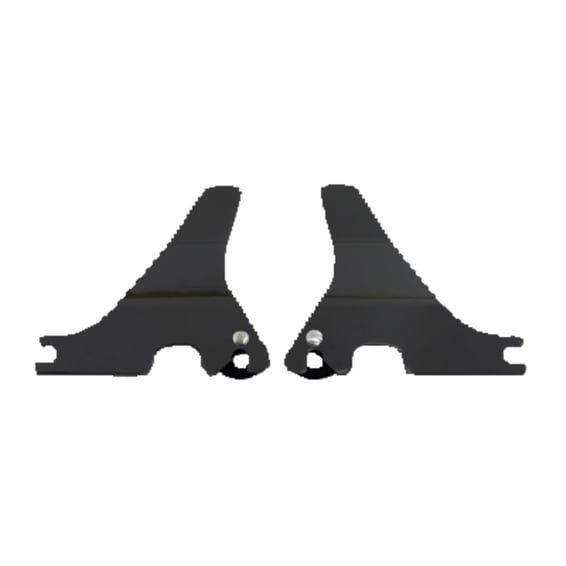 Detachable sissy bar side plates
