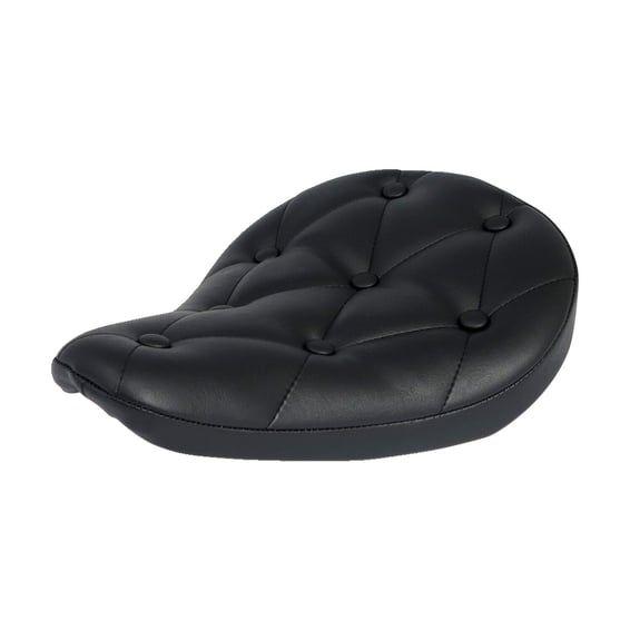 Fitzz, custom solo seat. Black/rivets. Small. 4cm thick
