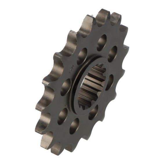 steel front sprocket. 17 teeth