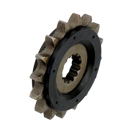 steel front sprocket. 16 teeth