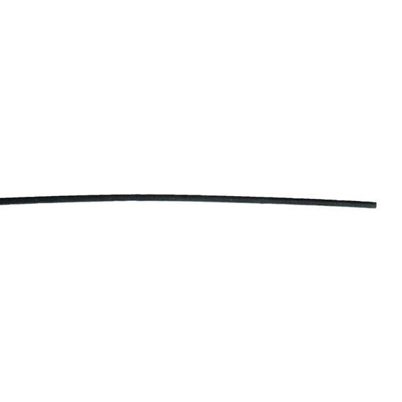 Heat shrink tube. 120cm, 3/32" (2.4 to 1.2mm). Black