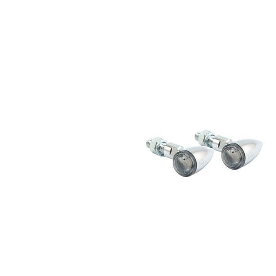 PB2 LED turn signals chrome, smoke lens