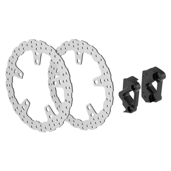 front Wave brake disc kit 14". SS