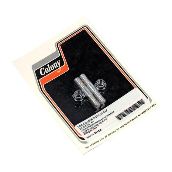 fork axle cap stud set. Hex