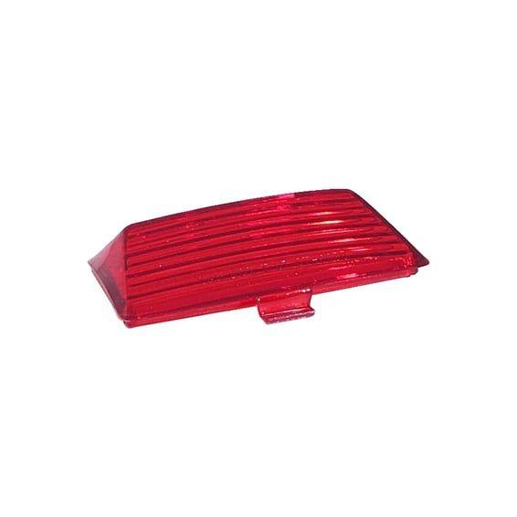 Fender tip lens, rear. Red
