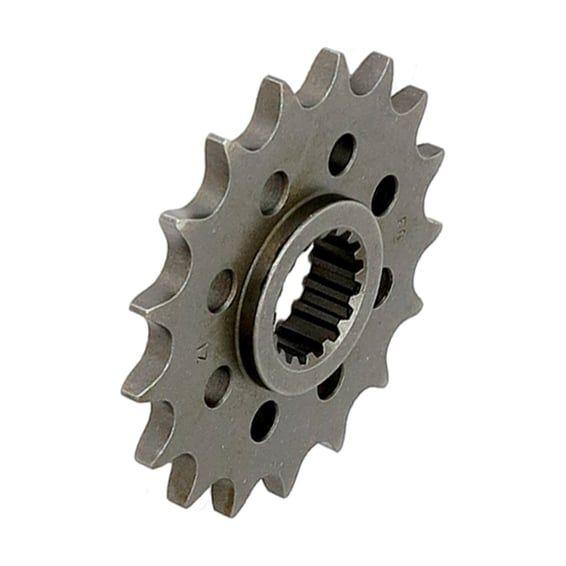 steel front sprocket. 17 teeth