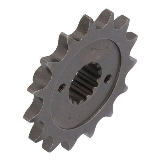 steel front sprocket. 15 teeth