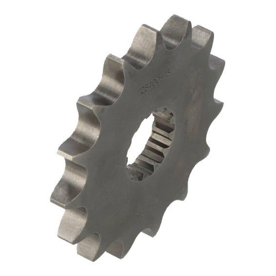 steel front sprocket. 18 teeth