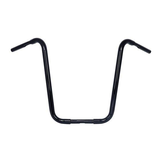 1-1/4" Buffalo Apehangers, 20" high, black