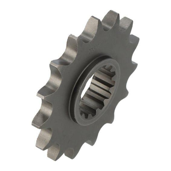 steel front sprocket. 15 teeth