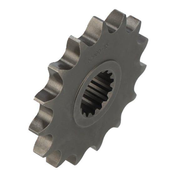 steel front sprocket. 15 teeth
