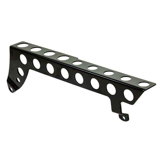 belt cover Round holes. Matte black
