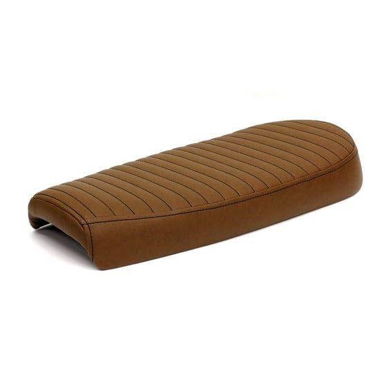 Fat Scramsadle scrambler seat. Dark brown