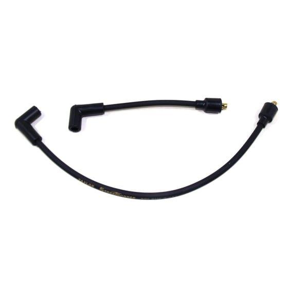 8mm Street Thunder spark plug wire set. Black