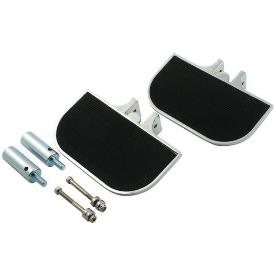 Custom small floorboards. Chrome