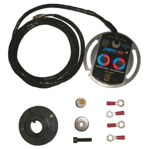 ignition module. Electronic advance. Race