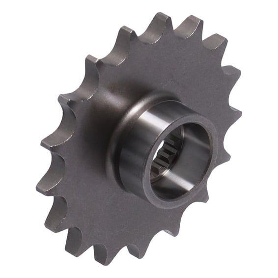 steel front sprocket. 17 teeth