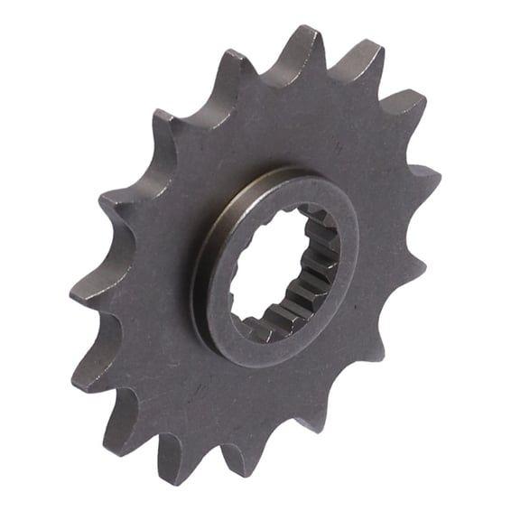 steel front sprocket. 15 teeth