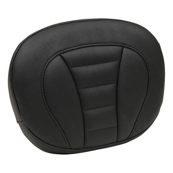 sissy bar back pad. Black. Deluxe
