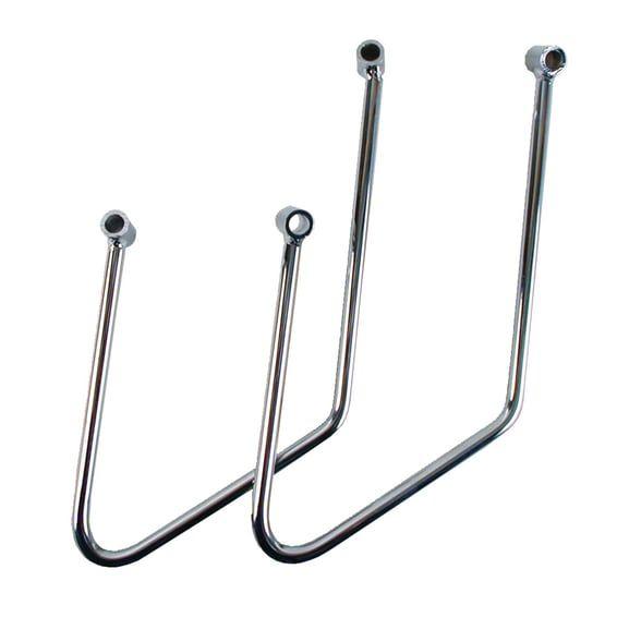 Saddlebag support kit. Chrome