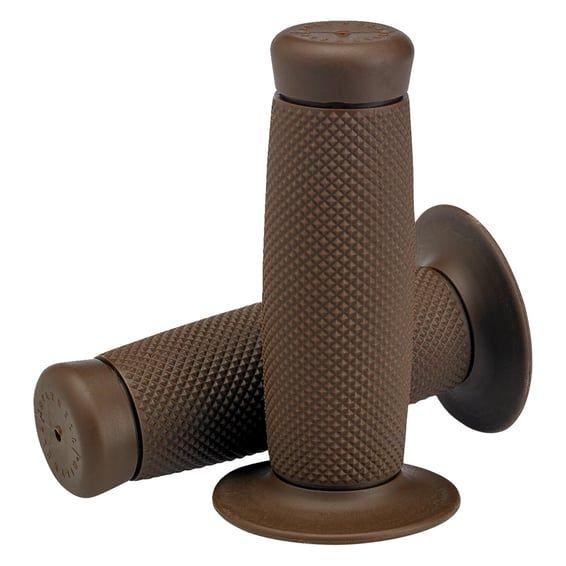 1" TPV grips Renegade chocolate