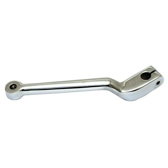 Shifter lever, heel style. Chrome