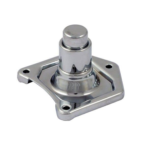 Direct starter button, chrome