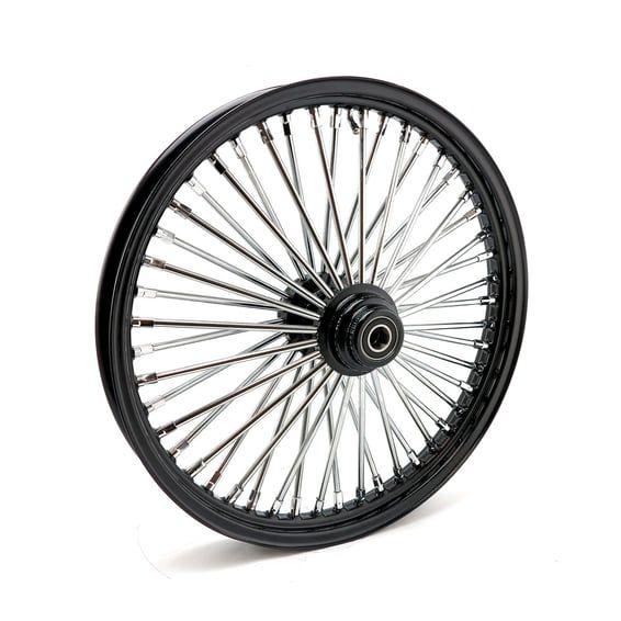 radial 48 fat spoke front wheel 2.15 x 21 SF black