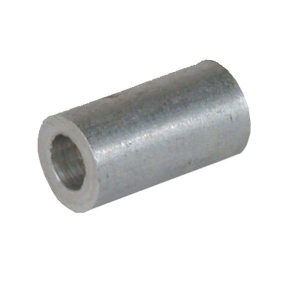 outer cable end cap. Zinc plated