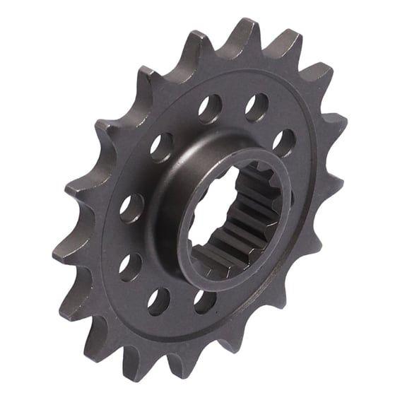 steel front sprocket. 17 teeth
