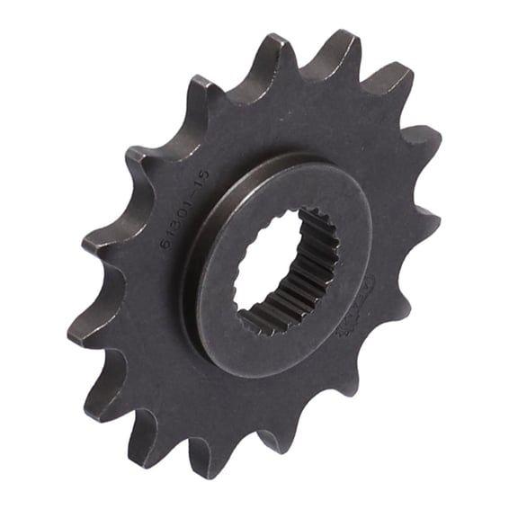 steel front sprocket. 15 teeth
