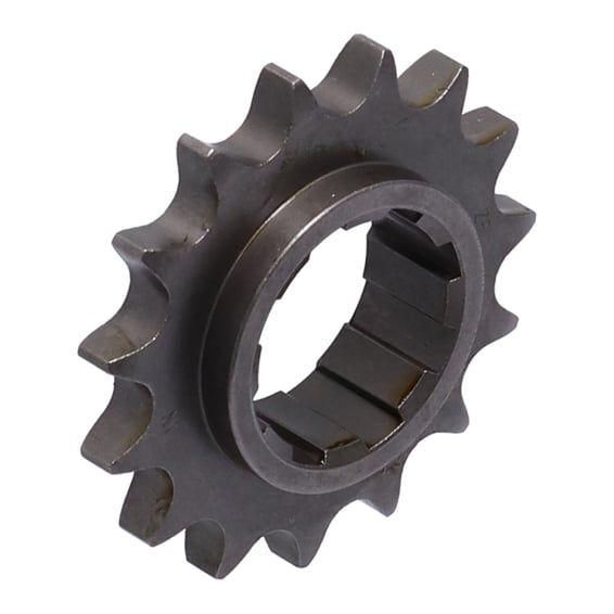 steel front sprocket. 15 teeth