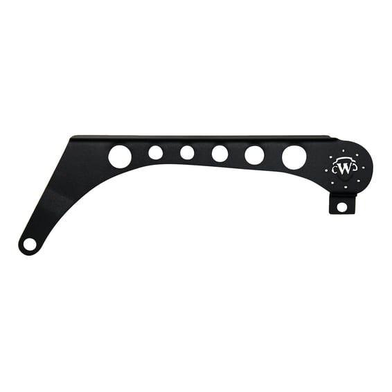 upper belt guard long, black