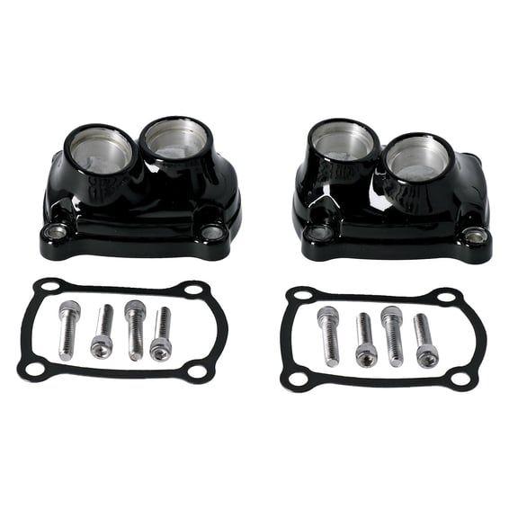 M8 tappet block cover set. Black