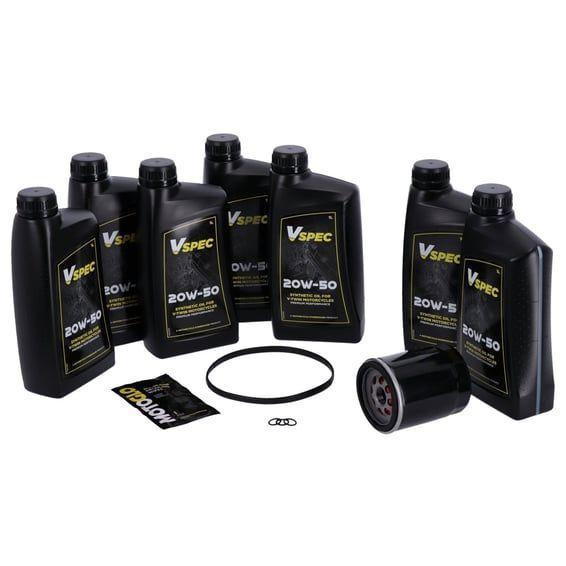'Big Oil' service kit. Full synthetic. Black filter
